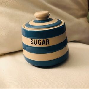 Cornish Ware Sugar Bowl
